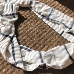 Gingham Infinity Scarf